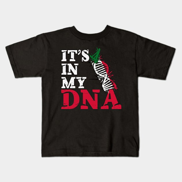 It's in my DNA - Sudan Kids T-Shirt by JayD World